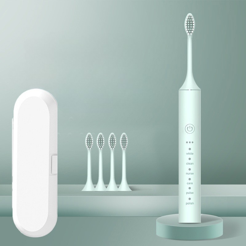 Oral Care Essentials Rechargeable Electric Toothbrush With Interchangeable Heads