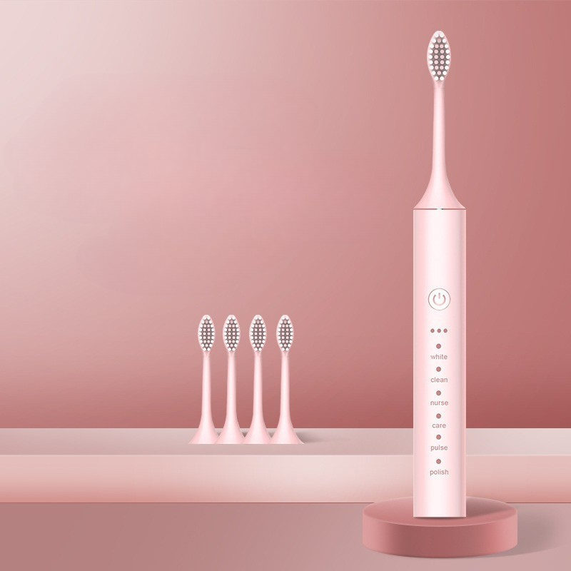 Oral Care Essentials Rechargeable Electric Toothbrush With Interchangeable Heads