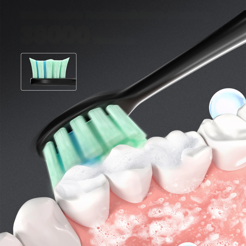 Oral Care Essentials Rechargeable Electric Toothbrush With Interchangeable Heads