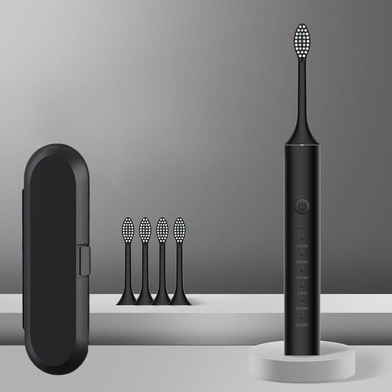 Oral Care Essentials Rechargeable Electric Toothbrush With Interchangeable Heads