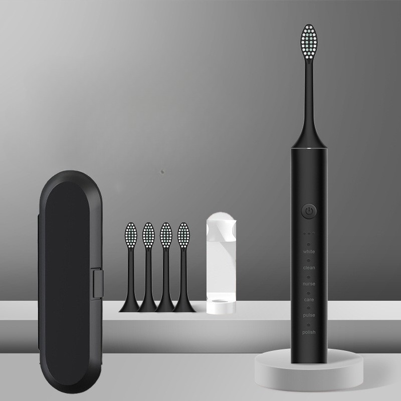 Oral Care Essentials Rechargeable Electric Toothbrush With Interchangeable Heads