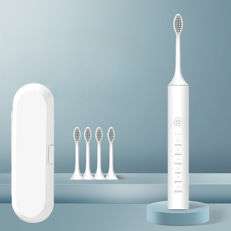 Oral Care Essentials Rechargeable Electric Toothbrush With Interchangeable Heads