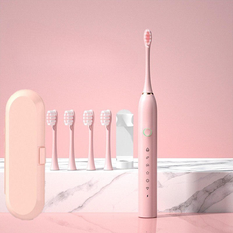 Oral Care Essentials Rechargeable Electric Toothbrush With Interchangeable Heads