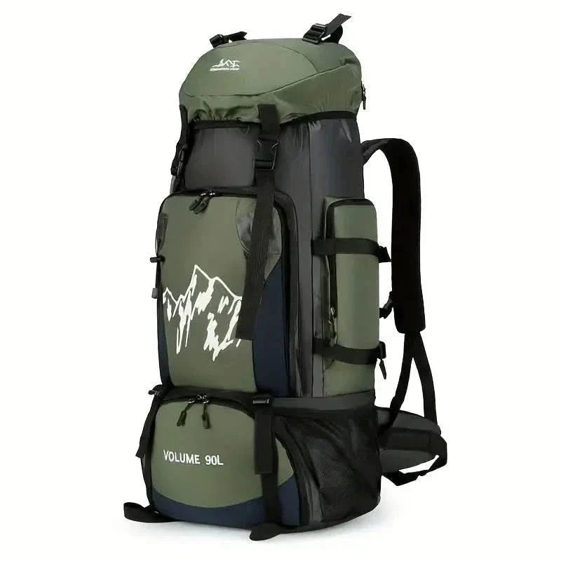 OutdoorHaven 90L Waterproof Travel Backpack For Ergonomic Hiking Comfort