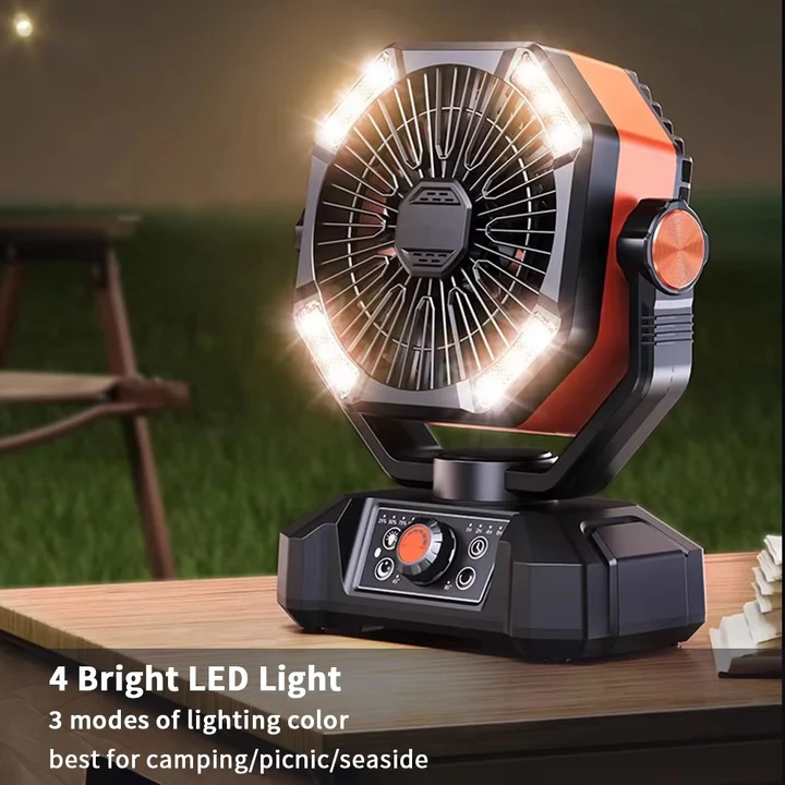 Outdoor Breeze Rechargeable USB Powered Camping Fan