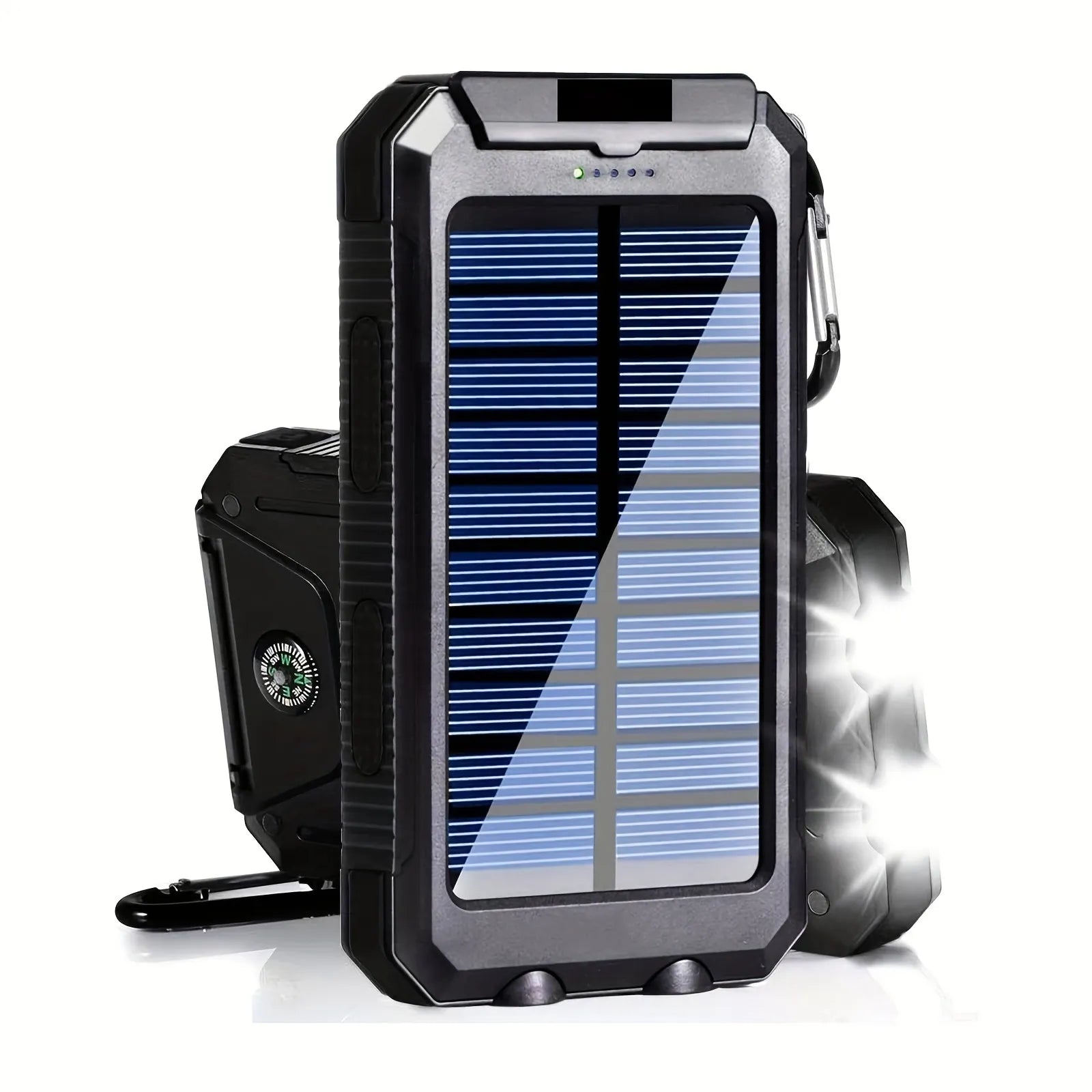 Outdoor Companion Solar Flashlight And 20000mAh Power Bank For Camping And Hiking