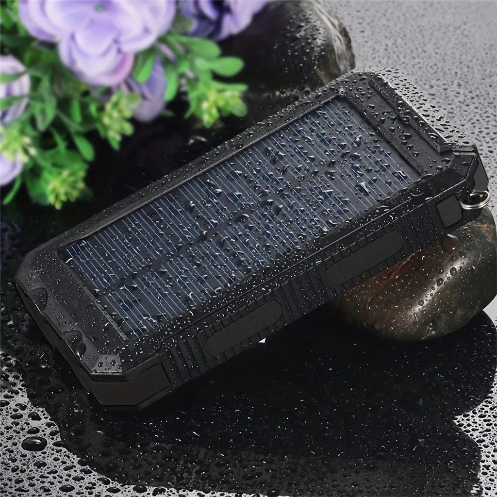 Outdoor Companion Solar Flashlight And 20000mAh Power Bank For Camping And Hiking