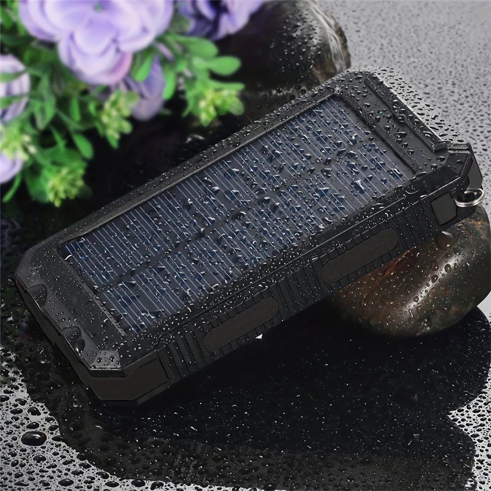 Outdoor Companion Solar Flashlight And 20000mAh Power Bank For Camping And Hiking