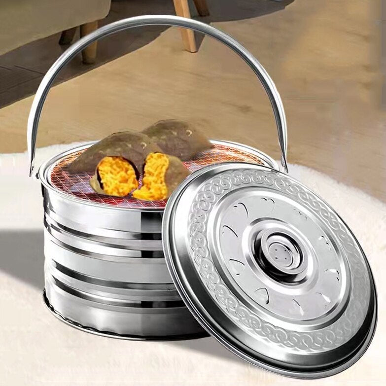 Portable Outdoor Heating Pot For Quick Camping Meals And Hiking Trips