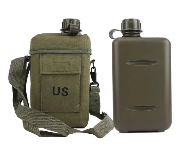 Outdoor Essentials Hiking Canteen Water Bottle 2L Capacity Lightweight Hydration