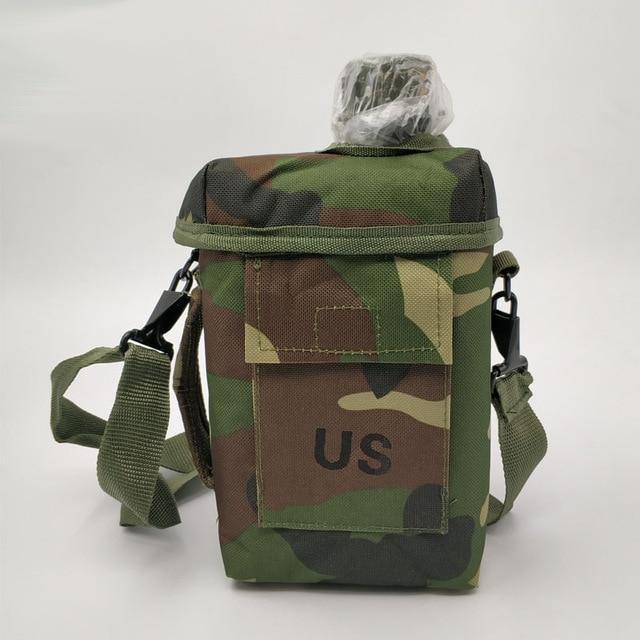 Outdoor Essentials Hiking Canteen Water Bottle 2L Capacity Lightweight Hydration