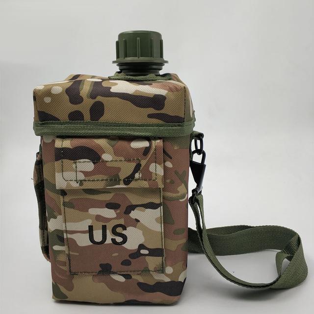 Outdoor Essentials Hiking Canteen Water Bottle 2L Capacity Lightweight Hydration