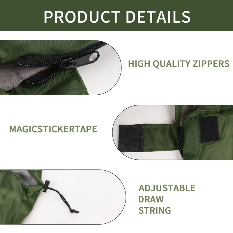 Outdoor Essentials Ultralight Waterproof Sleeping Bag For All-Season Comfort