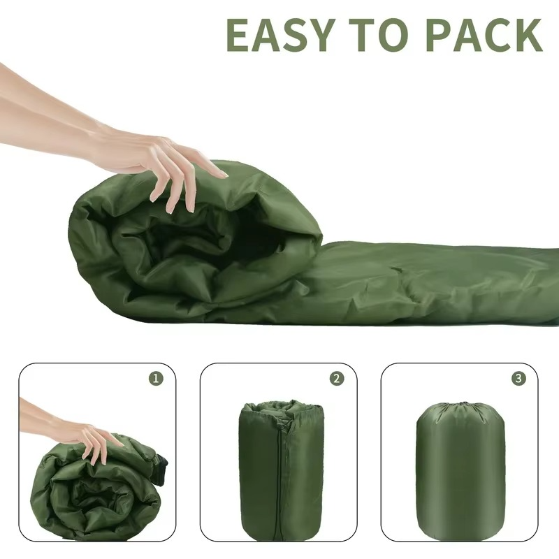 Outdoor Essentials Ultralight Waterproof Sleeping Bag For All-Season Comfort