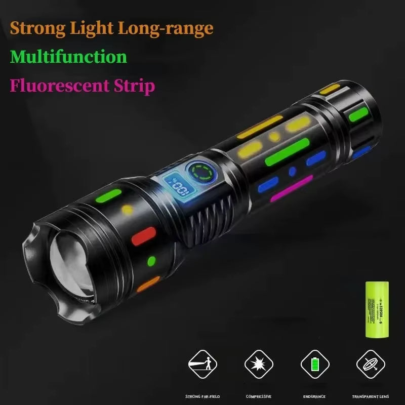 Outdoor Essentials Long Range Flashlight For Camping And Hiking