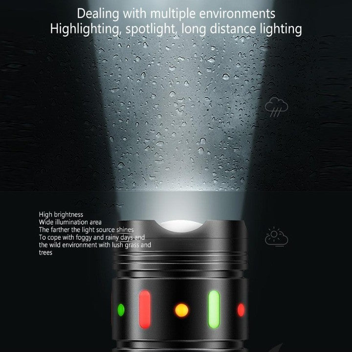 Outdoor Essentials Long Range Flashlight For Camping And Hiking