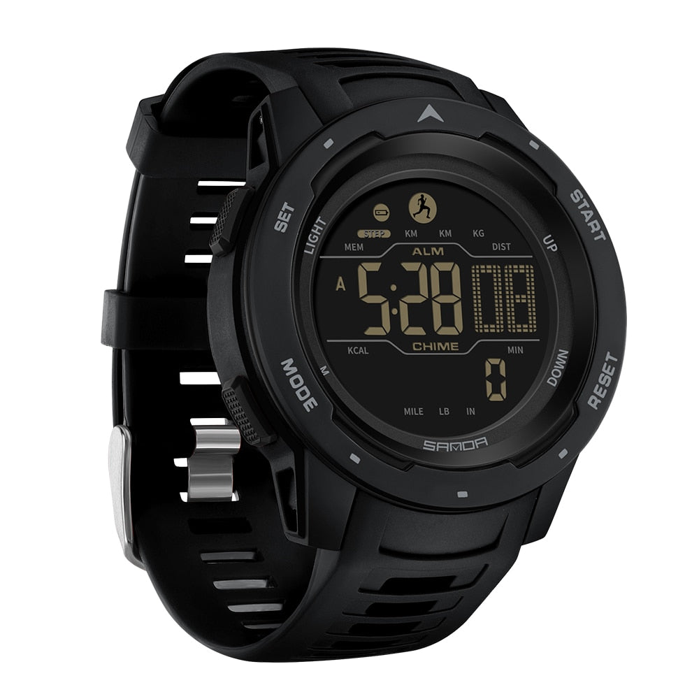Outdoor Explorer Pedometer Watch For Fitness Tracking With Waterproof Design