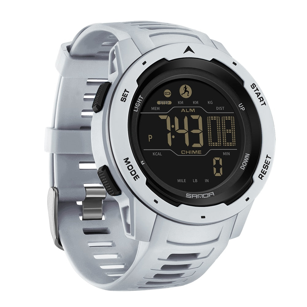 Outdoor Explorer Pedometer Watch For Fitness Tracking With Waterproof Design