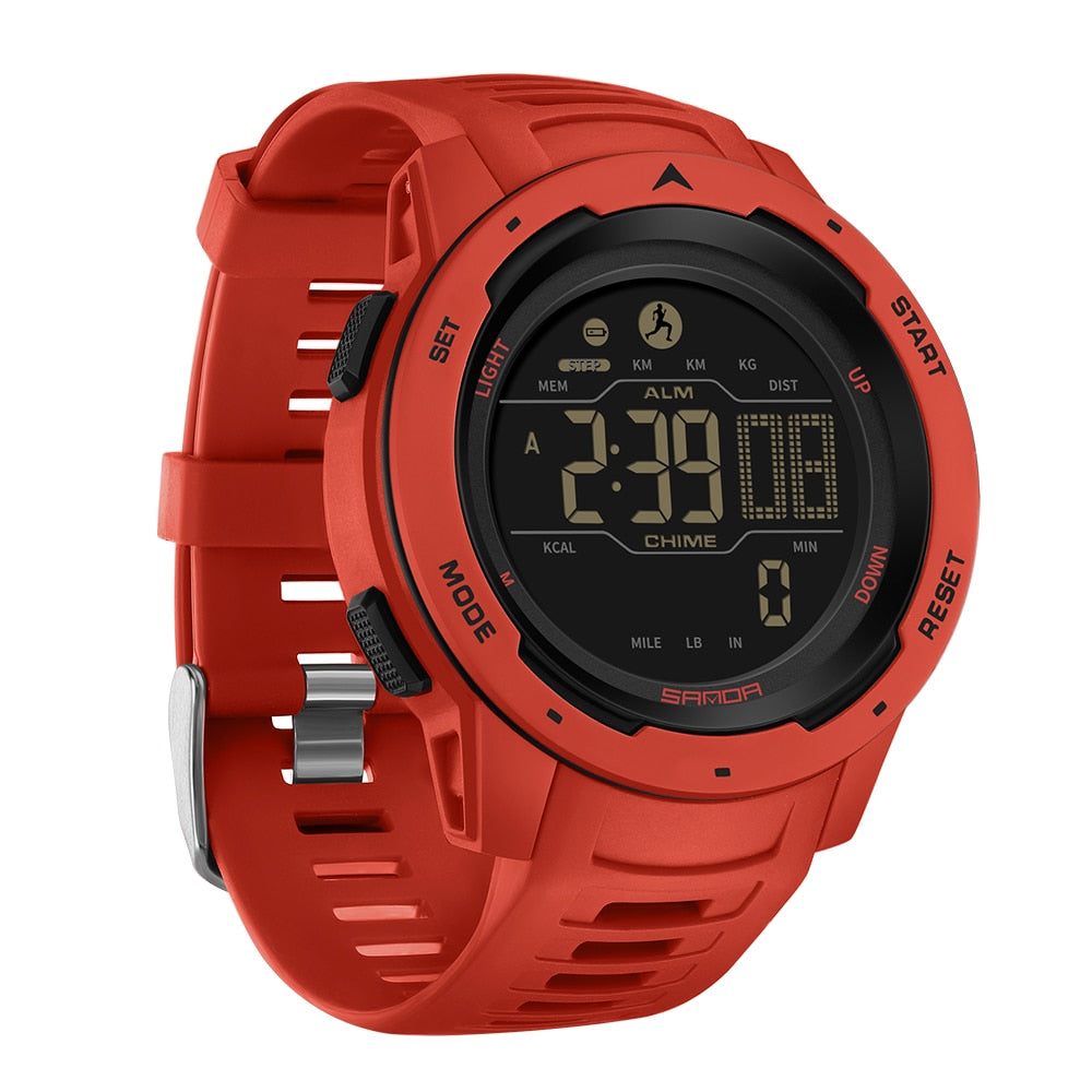 Outdoor Explorer Pedometer Watch For Fitness Tracking With Waterproof Design