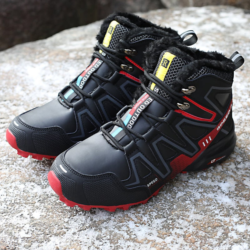 Outdoor Explorer Hiking Boots With Waterproof Build And Insulation