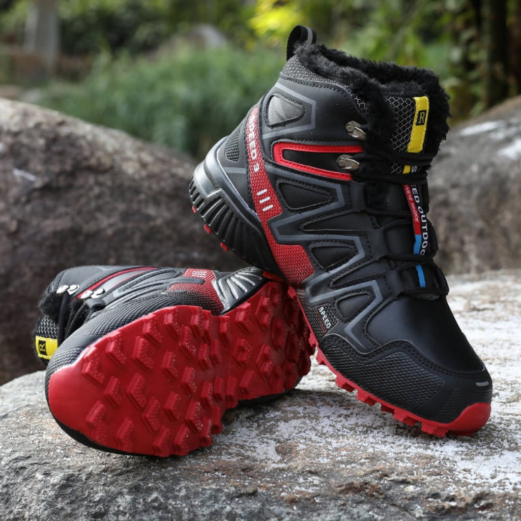 Outdoor Explorer Hiking Boots With Waterproof Build And Insulation