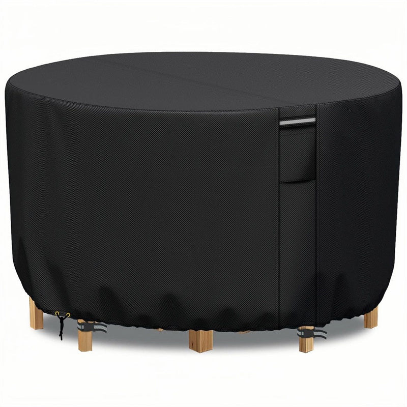 Round Cover For Outdoor Furniture With UV Protection And Waterproof Layer