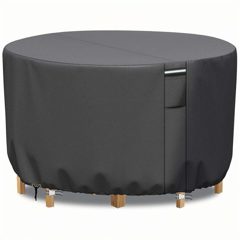 Round Cover For Outdoor Furniture With UV Protection And Waterproof Layer