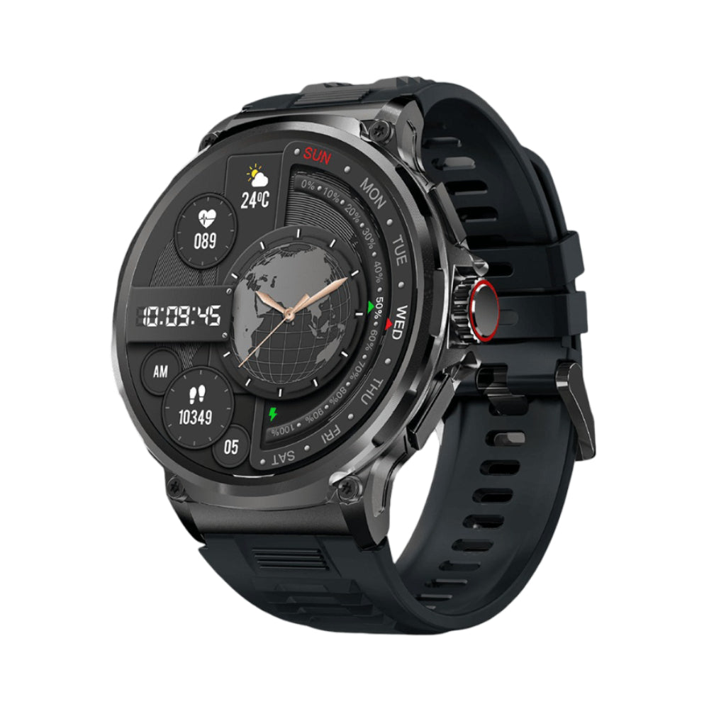 Outdoor Pro Rugged Smartwatch Equipped For Multi-Sport Tracking And Active Lifestyles