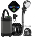 Rechargeable Portable Shower Pump For Outdoor Camping And Beach Trips With LED Display