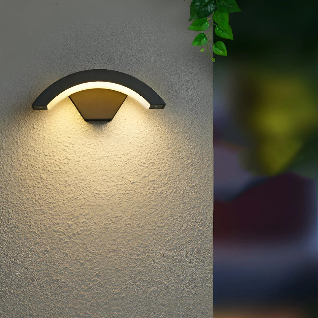 Motion Sensor Outdoor Wall Lantern With Energy-Saving Design Weatherproof