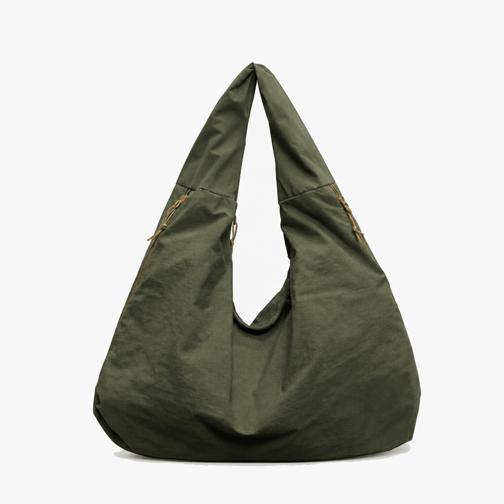 Lunova Oversized Shoulder Bag With Exterior Pockets