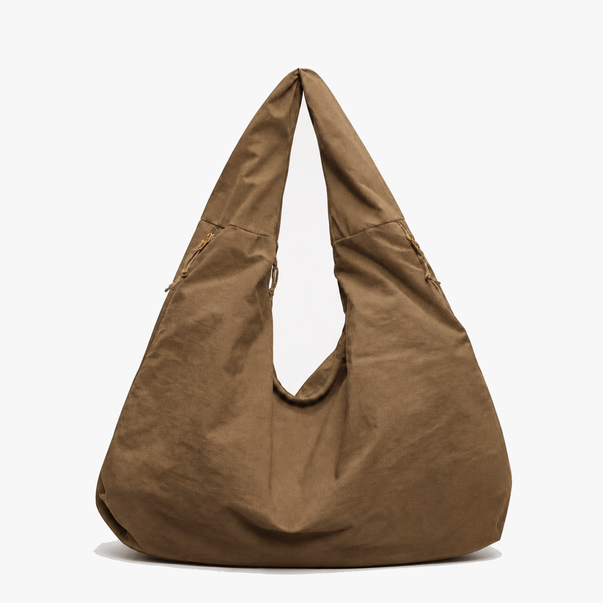 Lunova Oversized Shoulder Bag With Exterior Pockets