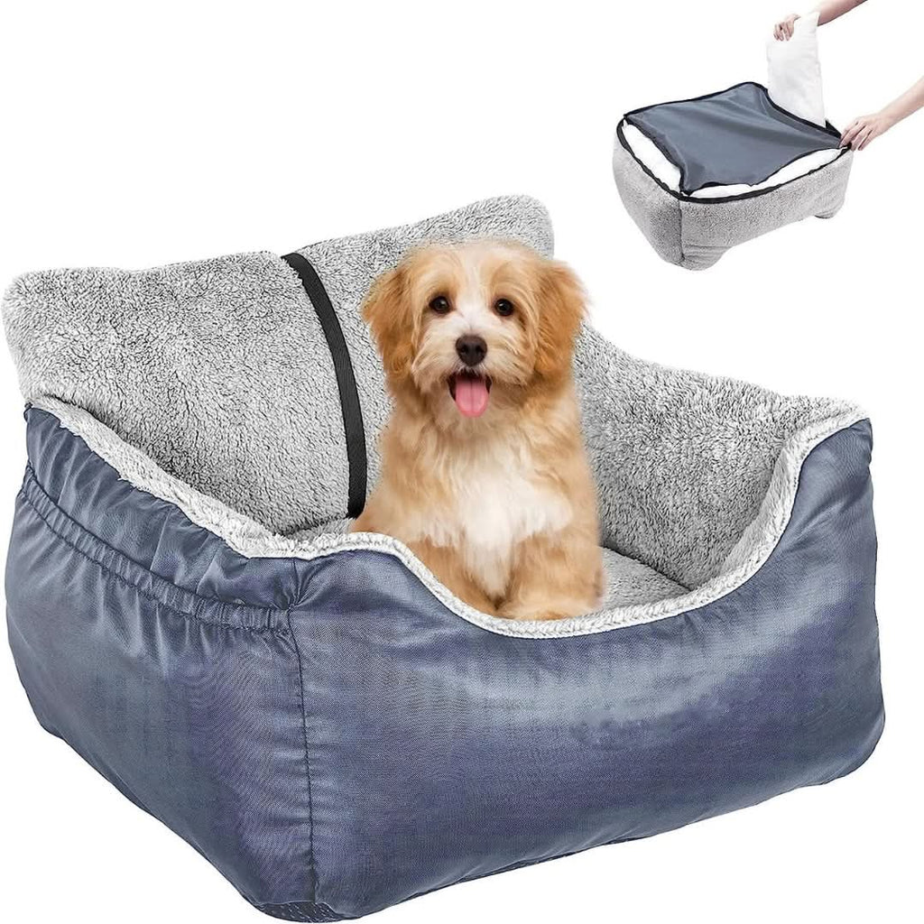 PAWRIDER Waterproof Detachable Dog Seat For Comfortable Car Travel