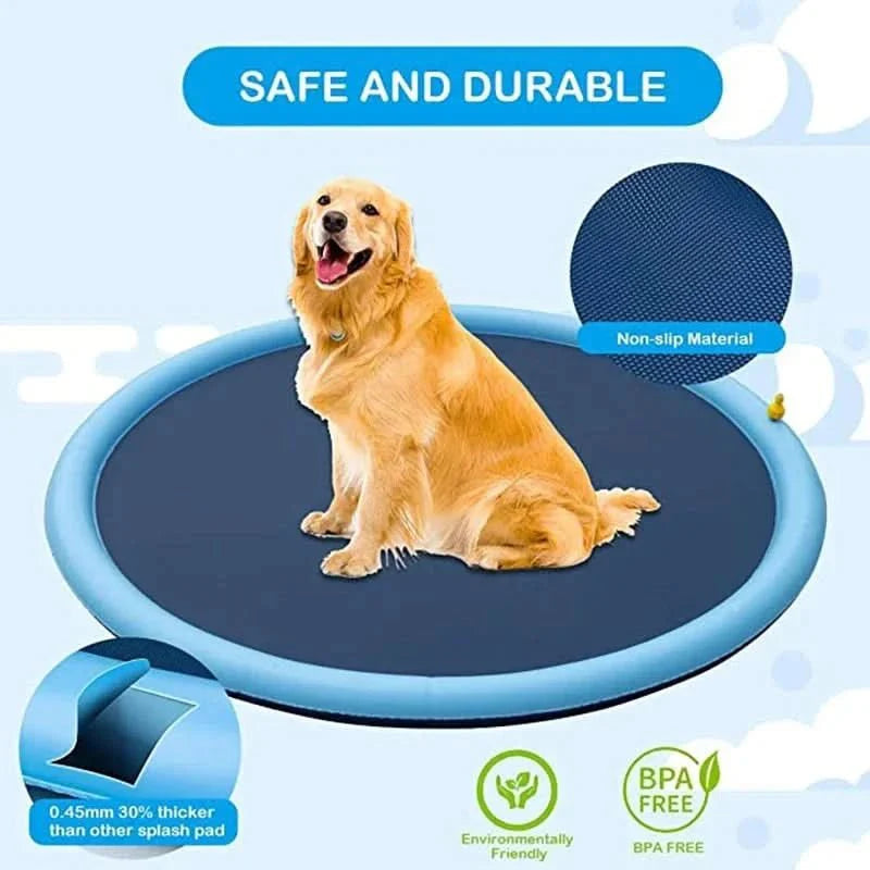 PETHYDRA Interactive Water Mat For Dogs With Built-In Sprinkler