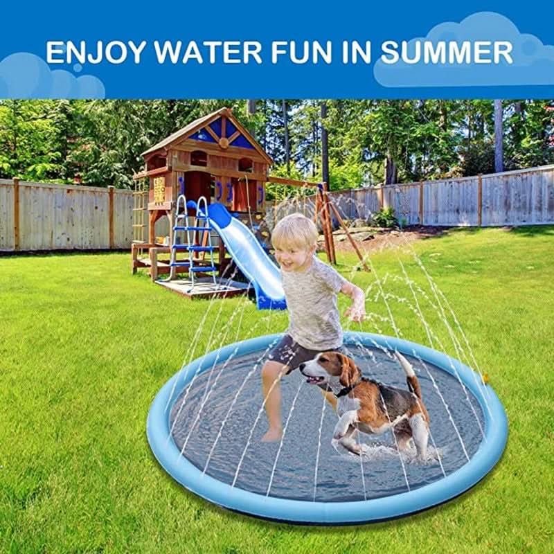 PETHYDRA Interactive Water Mat For Dogs With Built-In Sprinkler