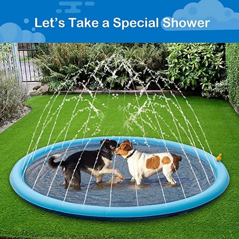 PETHYDRA Interactive Water Mat For Dogs With Built-In Sprinkler
