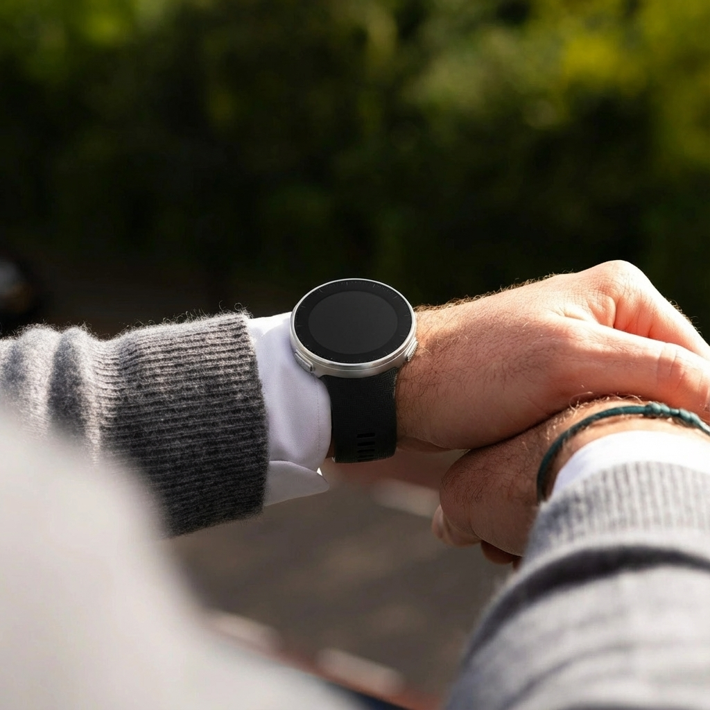 Replacement Black Silicone Band For Polar Vantage V