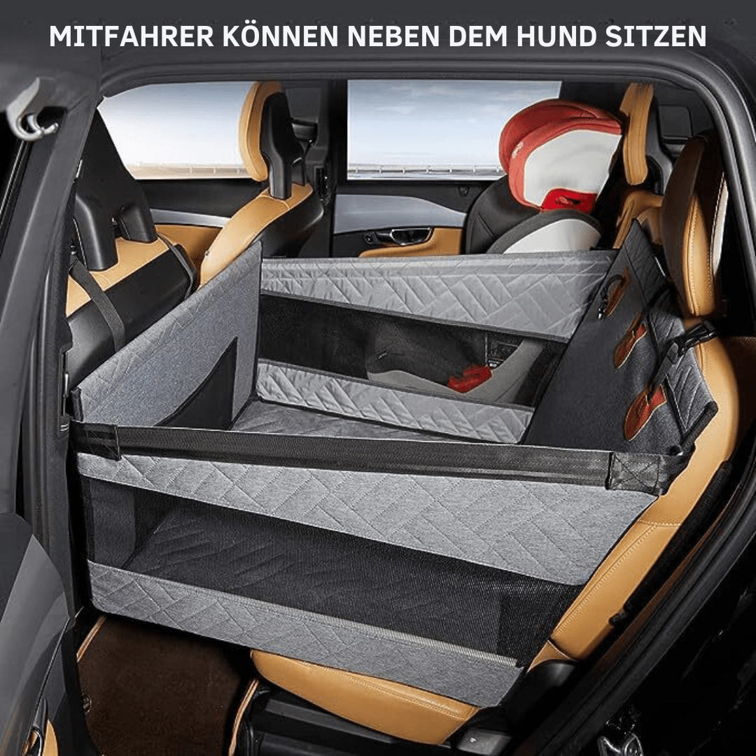 PUPPPROTECTOR Plus Waterproof Memory Foam Seat Mat For Dog Car Travel Comfort