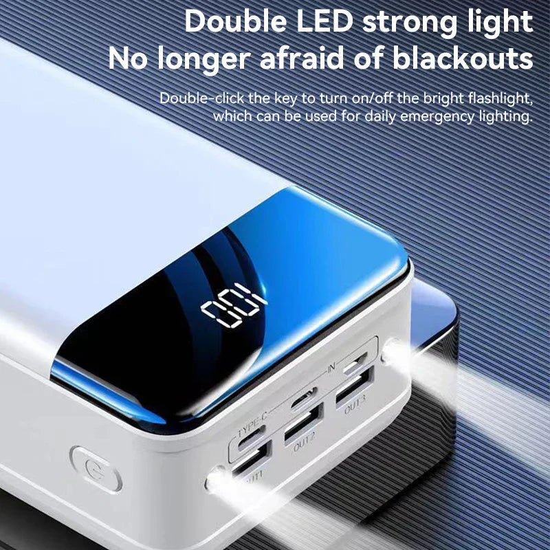 Pace Power Bank With 50,000mAh High Capacity Battery