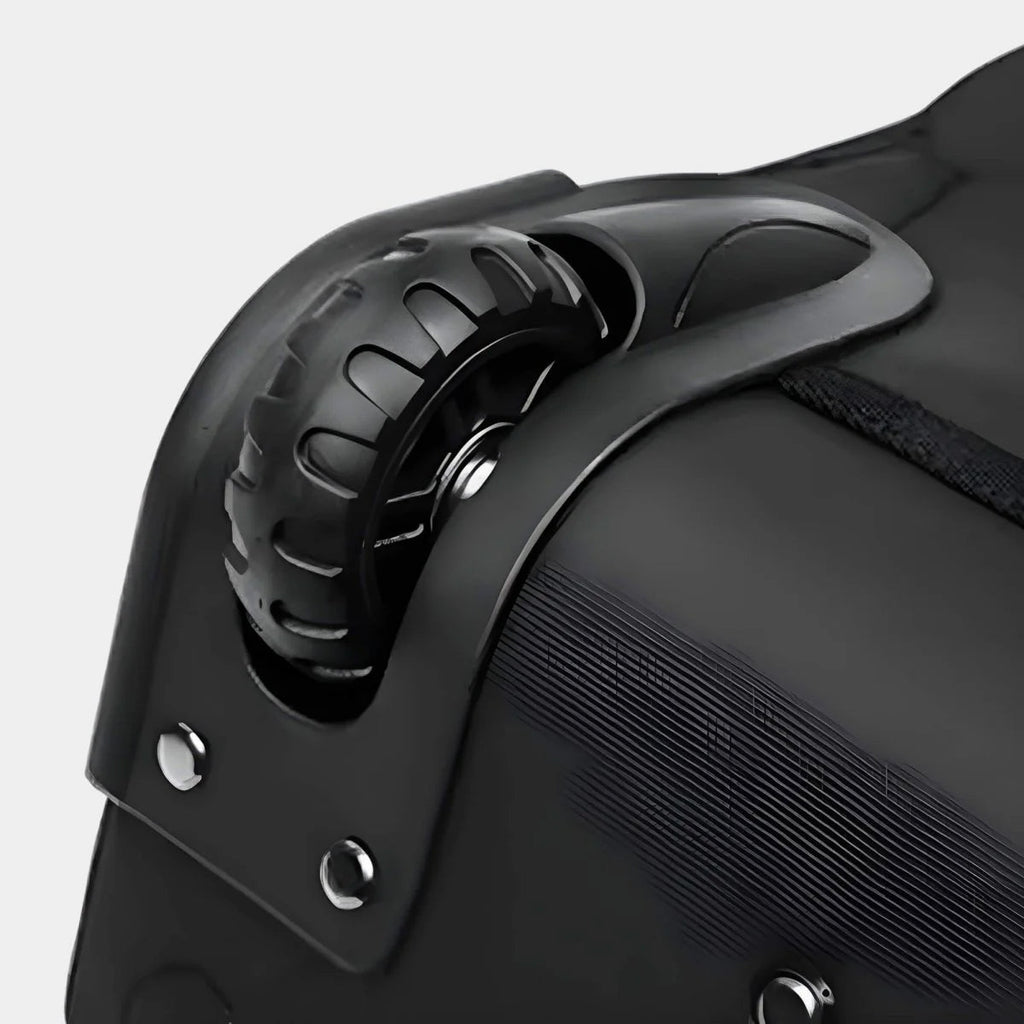 PakkyRoll Rolling Backpack Vacuum Compression Carry-On For Travel Efficiency