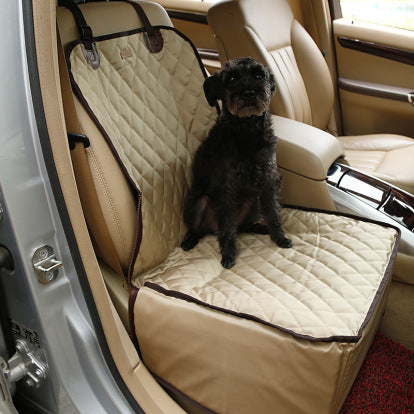 PawJourney Waterproof Front Seat Cover With Thick Padding For Pets