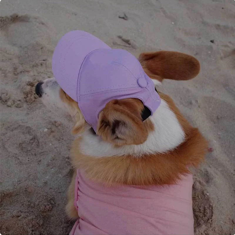 PawShade Adjustable Summer Hat For Dogs With Ear Openings
