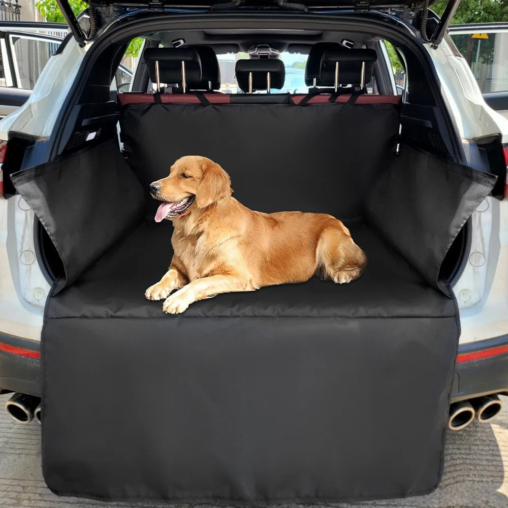 Paw Shield Waterproof Vehicle Seat Cover With Non-Slip Design For Pet Comfort