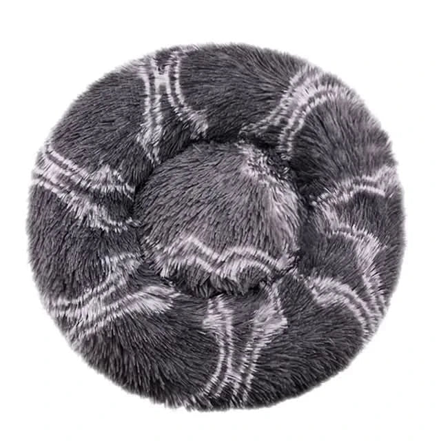 Pawfey Calming Bed For Dogs With Ergonomic Support And Soft Comfort
