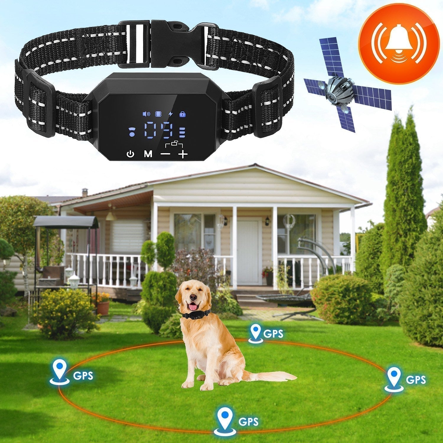 Pawfey GPS Boundary System For Dogs With Adjustable Range Outdoor