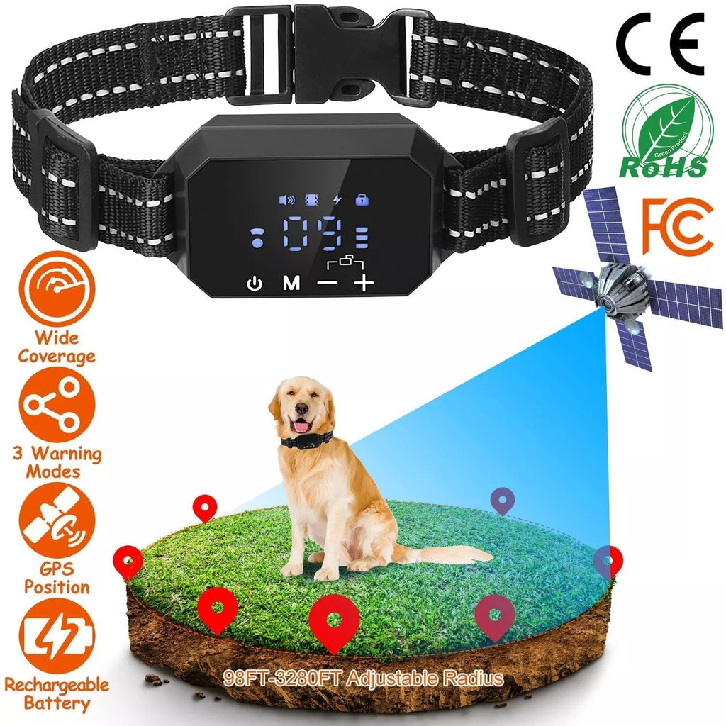 Pawfey GPS Boundary System For Dogs With Adjustable Range Outdoor
