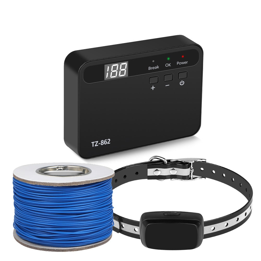 Pawfey Containment System With Weatherproof Collar For Outdoor Roaming