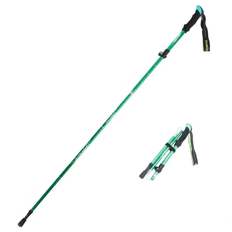 PeakPath Trekking Poles Featuring Ergonomic Handles And Adjustable Design