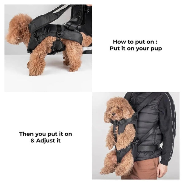 Pet Carrier Cockpit Waterproof Dog And Cat Carrier Backpack With Adjustable Comfort Fit