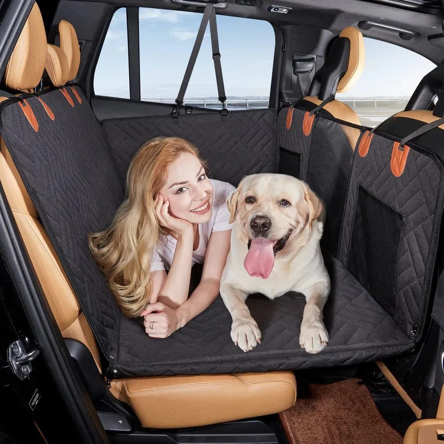 Pet Comfort Car Seat Bridge For Dogs With Adjustable Straps